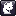 Pixel art Stoat icon.